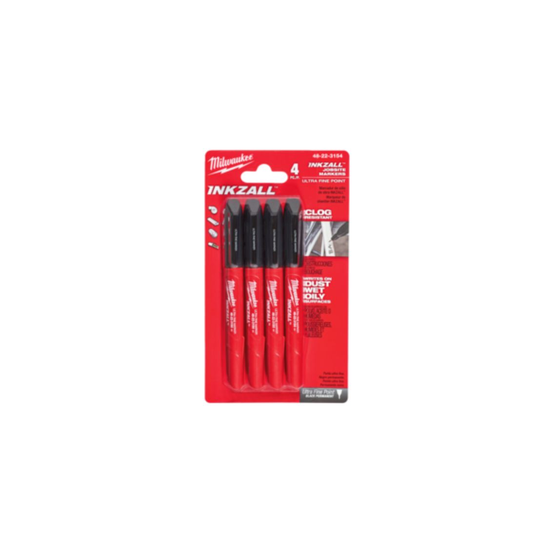 48223154 -Fine Tip Markers 4PC