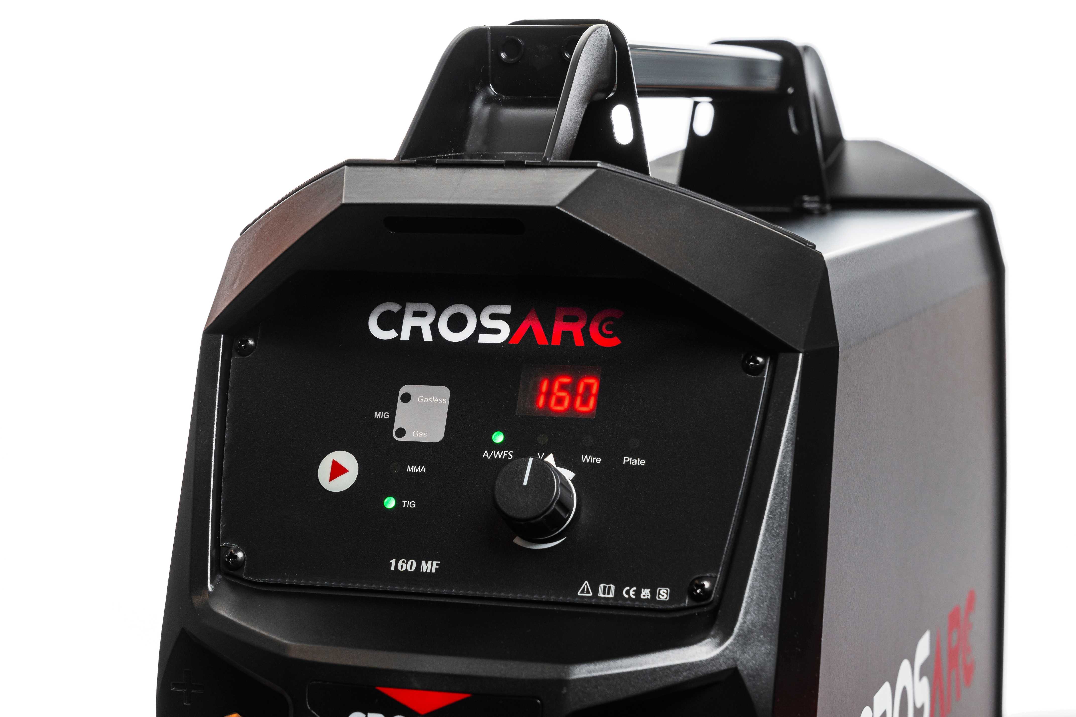 CROSARC MIG Multi Function Welder (160MF) Angle Display