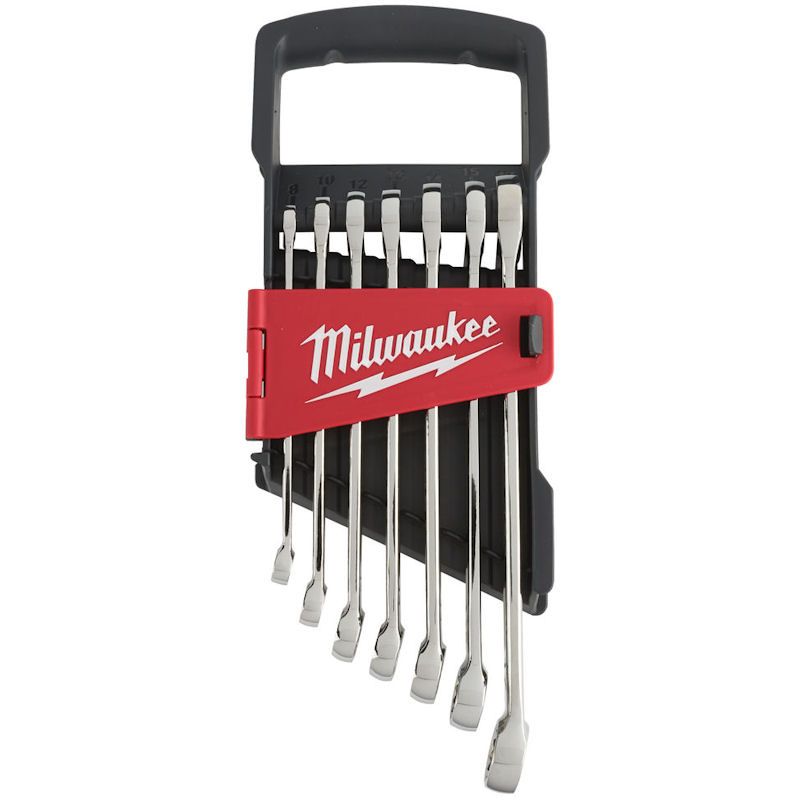 Max Bite™ Metric Combination Spanner Set – Chrome Alloy Steel Wrenches with MaxBite Open-End Grip and Offset Box Ends