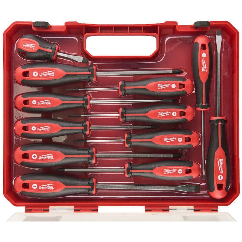 Milwaukee Tri-Lobe Screwdriver Set - 12 Piece