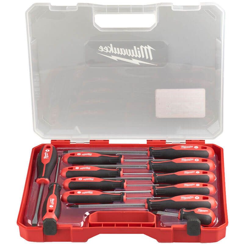 Milwaukee Tri-Lobe Screwdriver Set - 12 Piece