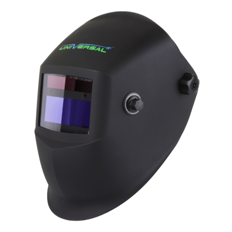 Universal PPE Pluto Helmet Complete Side Angle