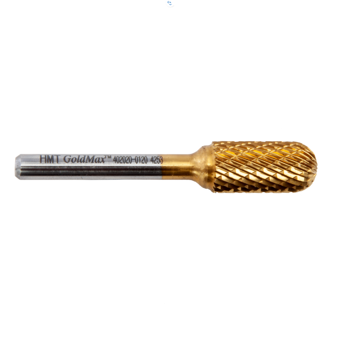 GoldMax TCT Burr 12mm Nosed Cylinder